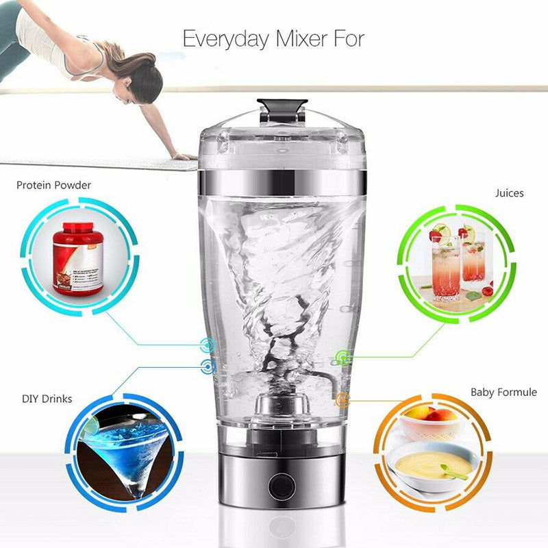 Electric Protein Shake Stirrer USB Chargeable